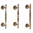 Bronces Coba, manufacturing of bronze door handles with rosette, classic door handles, classic door knobs, pull handles, door handle manufacturer in Spain